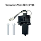 V2 Hotend Assembly For Bambu Lab P1S X1 X1C P1P With Heater Cartridge Thermistor 0.4 Nozzle Bambulab Hot end Extruder Accessorie