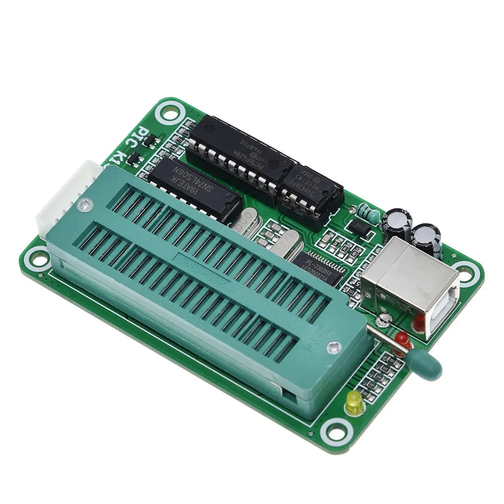 GREATZT 1/2SET PIC Microcontroller USB Automatic Programming Programmer K150 + ICSP Cable