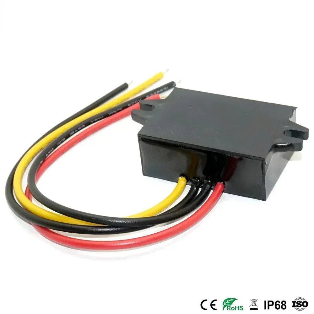 12V 24V to 5V 5A 3A 10A DC-DC Step Down Power Converter Voltage Power Supply 8-36V Buck 5V Switching 12Volt to 5Volt for Car LED
