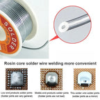 100g Tin Welding Wire Melt Rosin Core Solder Wire 63/37 Flux 2% 0.5/0.6/0.8/1.0/1.2/1.5/2.0mm Soldering Iron Tin For Electrical