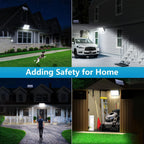 New 400LEDS Solar Lights Outdoor Motion Sensor Solar Security Lights 3 Modes Garden Light Waterproof Solar Powered Light Yard Sh