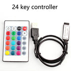 DC 5V USB LED Strip Light RGB Single Color Controller IR Bluetooth Remoter RF Wireless Remoter Control For LED Strip Light