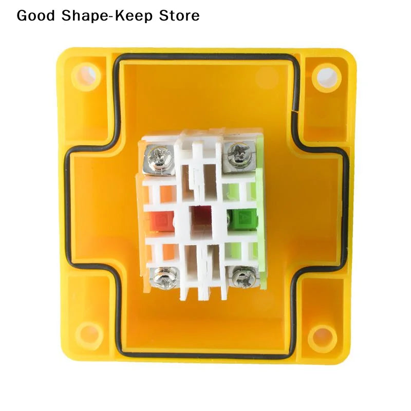 dailyWaterproof Emergency Stop Push Button Box 10A Safety Power Off  for Factory Automation and Equipment Protection