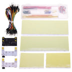 3.3V/5V MB-102 Breadboard power module+ 400 830 points Solderless Prototype Bread board kit +65 Flexible jumper wire