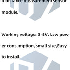 GY-53 VL53L0X laser ToF time-of-flight sensor module  3v-5v serial PWM output for arduino