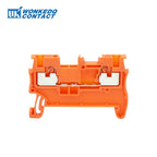 PT-1.5 Push-in Electrical Terminal Block, Din Rail Wire Connector, Spring Feed-Through Strip Cable Plug PT1.5,  1.5mm