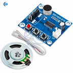 ISD1820 recording module voice module the voice board telediphone module board with Microphones + Loudspeaker