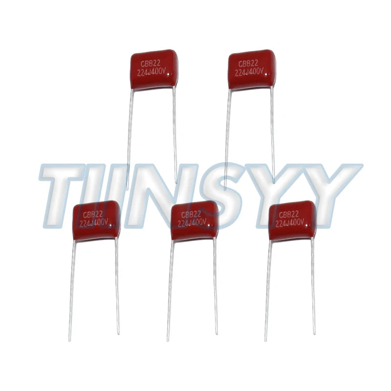 50PCS/LOT CBB Capacitor Assortment Kit 400V 10NF-3.3UF 10values Metallized Polyester Film Capacitors KIT DIY