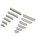 10Pcs FPC FFC Connector Socket Pitch 0.5mm 1.0mm 4/6/8/10/12/14 16/20/24/30/34/40/50/60 Pin Vertical Type Misalignment Pins Flat