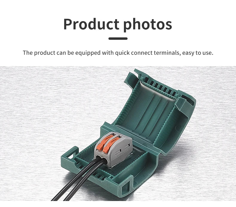 JINH IP68 Mini Gel Wire Connector Junction Box Waterproof 2 3 5 Ports Outdoor Easy Universal Wiring Rainproof Terminal Blocks