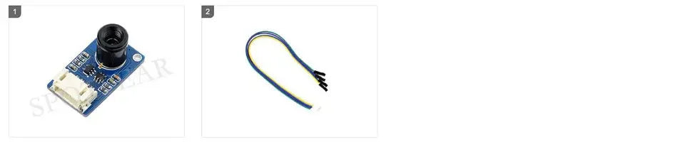 Raspberry Pi MLX90641 Infrared Thermal Imager Module 16 12 Pixels for Arduino STM32