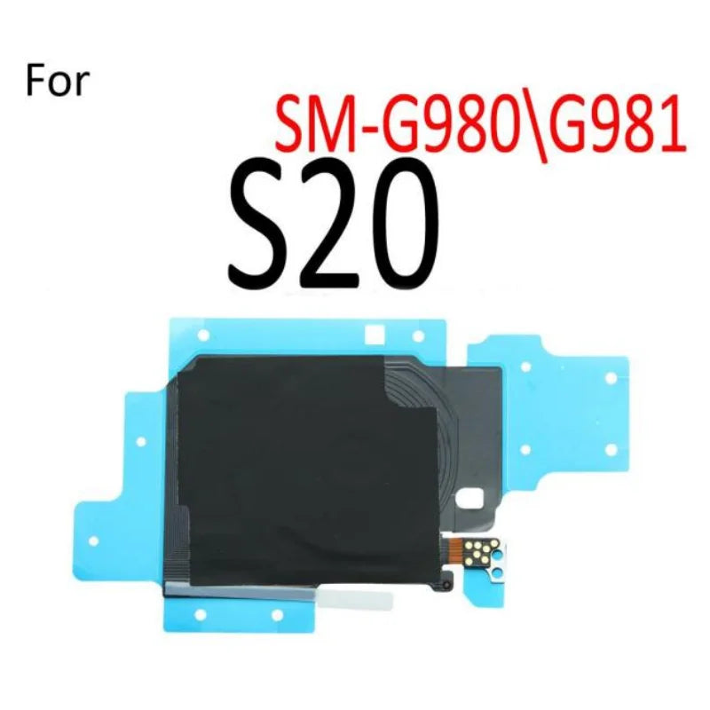Wireless Charging Panel Coil Chip NFC Flex Cable For Samsung Galaxy S7 Edge S8 S9 S10 S20 S21 Plus Ultra S10e Antenna Part