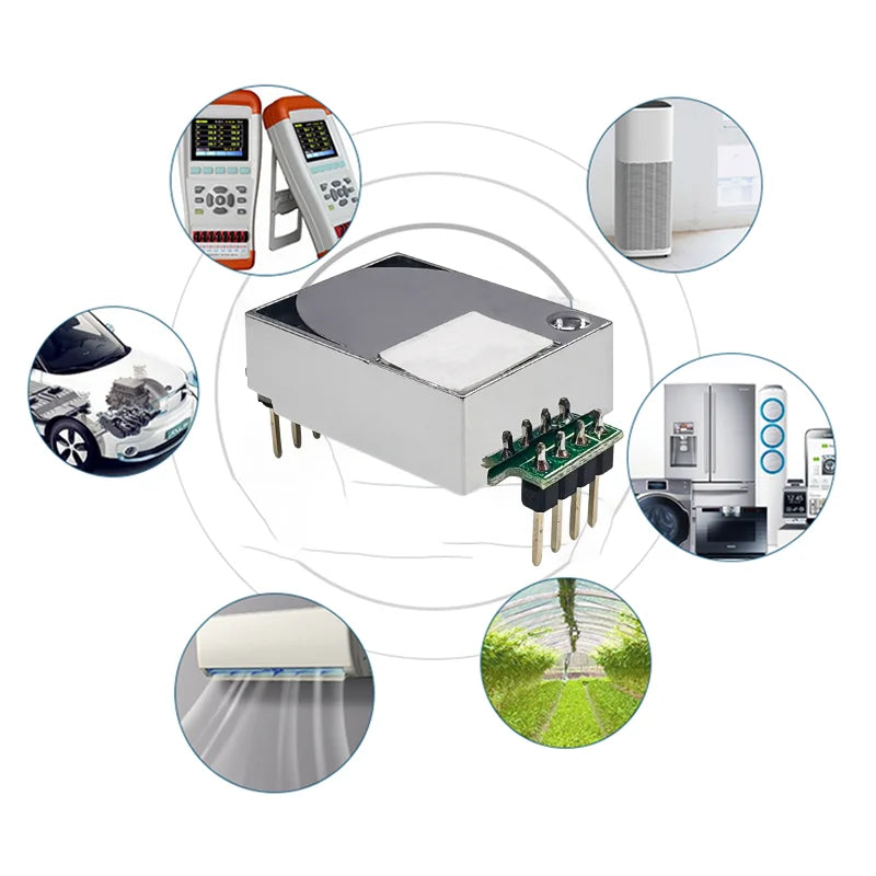 YYS NDIR CO2 Gas Sensor 400-5000PPM  UART/PWM Output Carbon Dioxide Gas Sensor SC8
