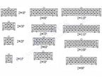 10Sets Micro-Fit 3.0 MM Receptacle Housing Dual Row 2 4 6 8 10 12 14 16 18 20 24 Circuits + Right Angle Header + Crimp Terminal