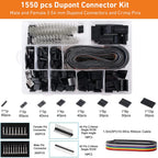 SN-01BM Wire Crimp Tool Kit AWG 28-20 (0.08-0.5mm²) Wire Crimper for 2.54mm Dupont Connectors and 2.54mm JST-XH Connectors