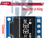 0.42" 0.42 Inch White OLED Display LCD Module 72X40 Serial Screen White Color I2C IIC/SPI Interface SSD1306 72*40 For Arduino
