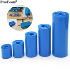 18650 PVC Heat Shrink Tube Battery Pack Blue Width 200mm~555mm Insulated Protection Film Wrap Lithium Case Cable Sleeve