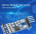 1PCS LM393 3144 Hall Sensor Module Hall Effect Sensor for Speed Measurement Counter Hall Effect Position Sensor