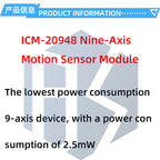 1~5PCS ICM-20948 Sensor Module 9 Axis MEMS Motion Tracking Device Sensor Low Power CJMCU-20948 Integrated Circuits ICM20948