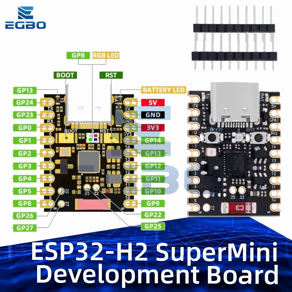 1~5PCS SuperMini ESP32-H2 Development Board Microcontroller Programming Learning Controller Core Board