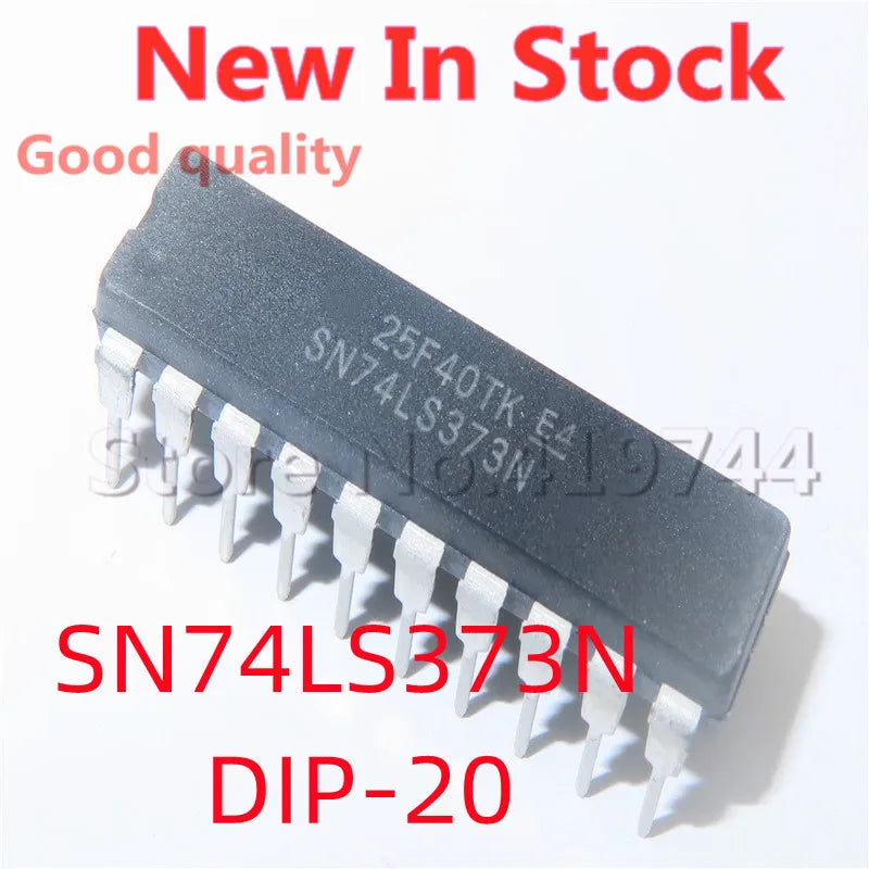 5PCS/LOT SN74LS373N 74LS373 DIP-20 Transparent D-type latch 8-way 3-state In Stock NEW Original IC