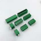 10Pairs 15EDG 2.54 mm KF2EDG PCB Screw Terminal Block Connector Right Angle/ Straight Needle Plug Pin Header Socket 2-12 Pin