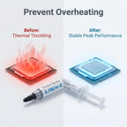 8.5w/m·k Thermal Paste Heat Conduction Compound Silicone Grease For Computer PC Laptop CPU GPU Video Card 4g Higher than
