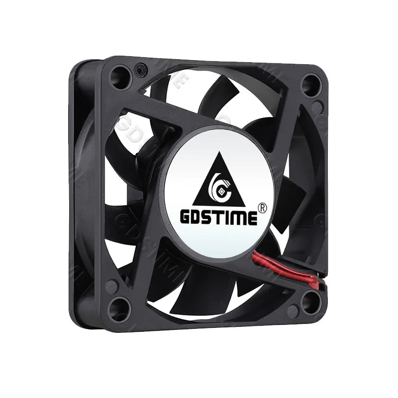 Gdstime 60MM 6015 12V 24V Axial Fan 5V USB PC Case Fan Ball DC Brushless Fan 2PIN 60x60x15MM 3D Printer Cooling Fan CPU Cooler