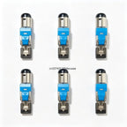 2/6/10Pcs RJ45 CAT6A Cat7 CAT8 Connectors Tool-Free Zinc Alloy Shielded 10G Ethernet Termination Plugs for 23AWG SFTP Cables