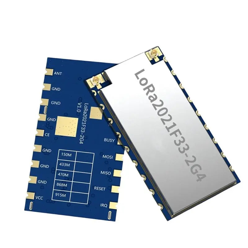 A13E-Lora2021f33-2G4 Wireless Module 2W High-Power Lora Module Use SPI Interface LR2021 Sub-Ghz 868-915Mhz