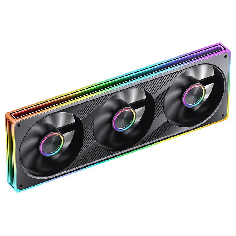 Jonsbo ZE-120/240/360 PC Case Fan ARGB 12V 4PIN PWM 5V 3PIN ARGB 120mm Integrated Desktop Computer Chassis Fan  AIR Cooling Fans