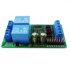 IO53A02 5-24V IO56D02 DC12V 24V Cycle Delay Relay Adjustable Time Control Switch Motor Forward Reverse Controller Time Relay