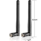 2.4GHz 5G 5.8GHz Wifi Antenna SMA Male to I-P-E-X-1 Coaxial Cable for M.2 NGFF Intel Wireless Network Card WiFi Adapter LaptopI