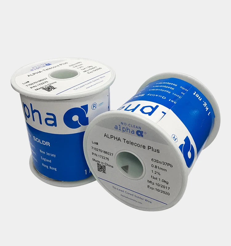 ALPHA Solder Wire Original 63/37 0.51-0.64-0.81-1.02mm