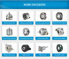 2026  K76 Hollow Shaft Ring Encoder Rotary Incremental Optical Encoder 18/20/22/25/30mm Shaft Diameter