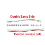 5PCS  JST 0.8mm Connector Cable Wire 02SUR Single Double Head 2P 3P 4P 5P 6P 7P 8P 10P 0.8mm Pitch IDC Type 10cm 20cm 30cm