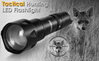 UniqueFire 2002D Vcsel LED IR 940NM 850NM Flashlight Zoom Hunting Fishing Night Vision Torch Rechargeable USB-C 18650 Battery