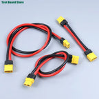 XT60 Male Female Conversion Plug Connection Cable With 12AWG Silicone Extension Lead Wire for RC Lipo Battery FPV Drone