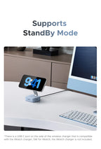 UGREEN Qi2.2 25W 15W 2-in-1 Magnetic Wireless Charger Stand Fast Charging Stand Charger For iPhone 16 17/AirPods Magflow Charger