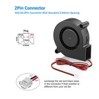DC 5V 12V 24V 50x50x15mm Brushless Centrifugal Cooler 2Pin Radial Fan 5015 Turbo Blower 5cm 50mm Radiator for 3D Printer Cooling