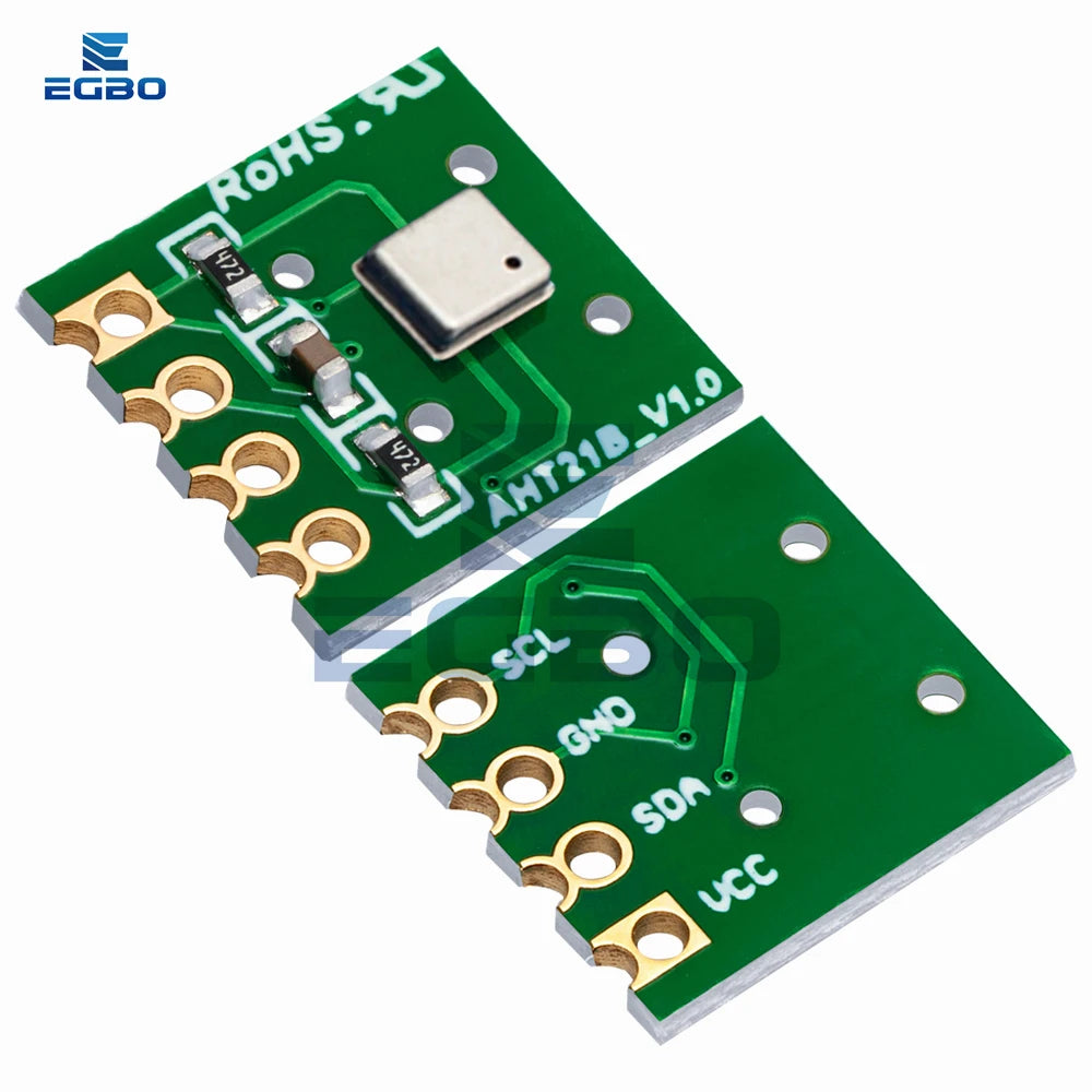 1~10PCS AHT21 High Precision Digital Temperature and Humidity Sensor Measurement Module I2C Communication Replace SHT20 FOr Ar