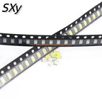 SMD LED Diode Tape Reel 0402 0603 0805 1206 1210, Multi Color Red Green Blue Yellow Warm White Purple Pink Orange SMT LED Lamp