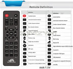 DTS Dolby AC3 5.1 Channel Audio Decoder Conversion DAC Bluetooth HDMI Splitter USB Computer Sound Card US/UK/EU