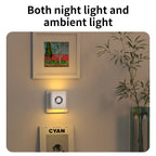 LED Cabinet Light 220V EU Plug in LED Light Lamp Motion Sensor for Stairs Bedside Steps Closet Decor Accent Up/Down Shine 3000K