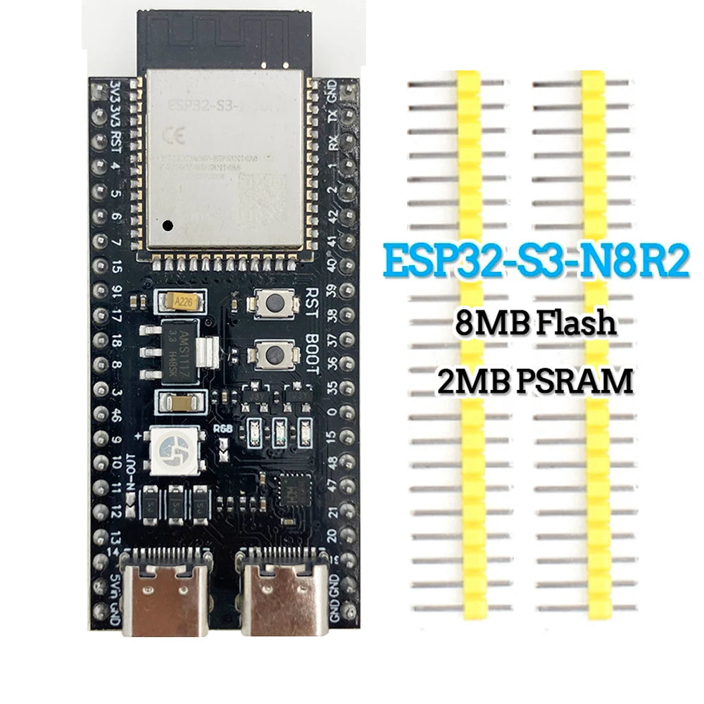 ESP32-S3 Wifi BT Module Development Board 44Pin Type-C for Arduino IDE ESP32-S3-WROOM1 N16R8 N8R2 ESP32 S3 16MB Flash 8M PSRAM