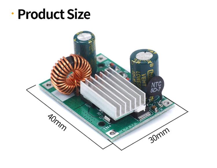 DC 9V 12V 24V 36V 48V 72V 84V 120V to 5V 12V 3A Step Down Module Power Supply DC DC converter Non-isolated Buck Converter