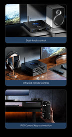 FiiO K13 R2R Desktop DAC Headphone AMP BT5.4 High-Fidelity 24Bit R2R DAC Powerful 2400mW Output LDAC Bluetooth Streamin Shanling
