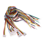 10PCS 1.25mm Male Female Silicone Wire Soft High Temperature Resistance 2-6pin Air Docking Plug Terminal Connetor 26AWG