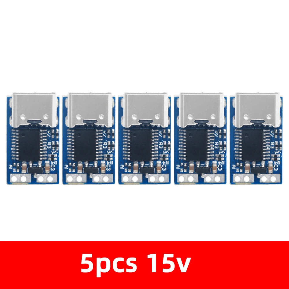 5~10PCS 9V 12V 15V 20V Type-C PD Decoy Module Supporting PD 2.0 and PD 3.0 Standards, DC Trigger Extension PDC004