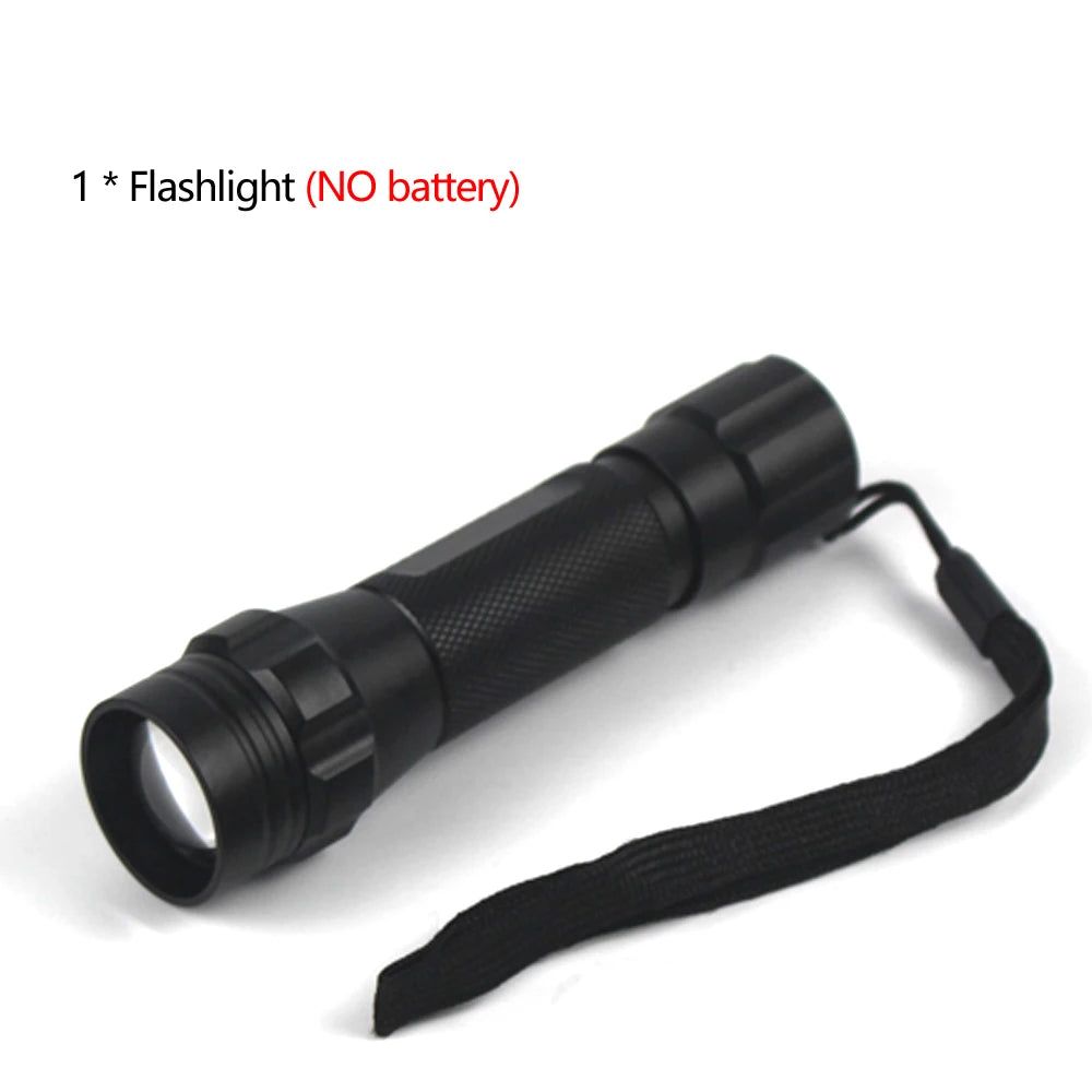 150 Yards Professional Focus Night Vision Hunting Torch 10W IR 850nm/940nm Tactical Infrared Radiation Zoomable LED Flashlight